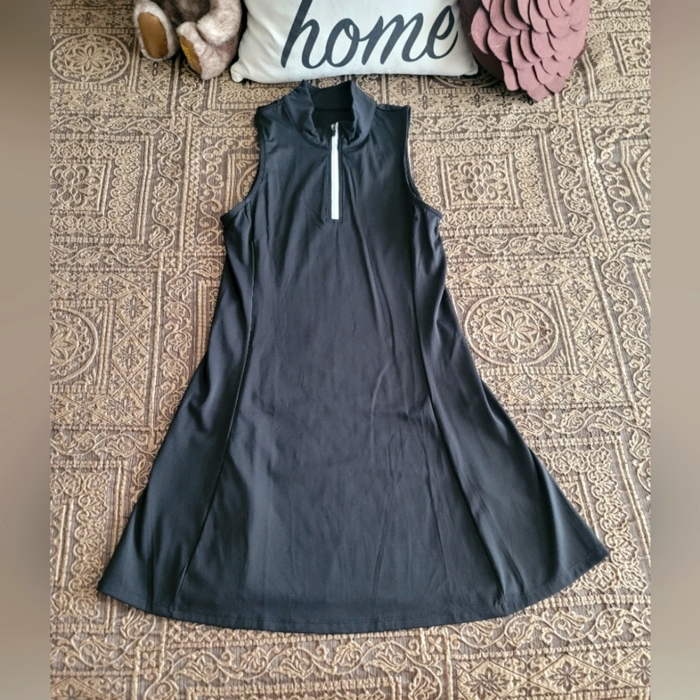 HALARA In My Feels Everyday Half Zip Golf Dress | Size Medium | NWOT